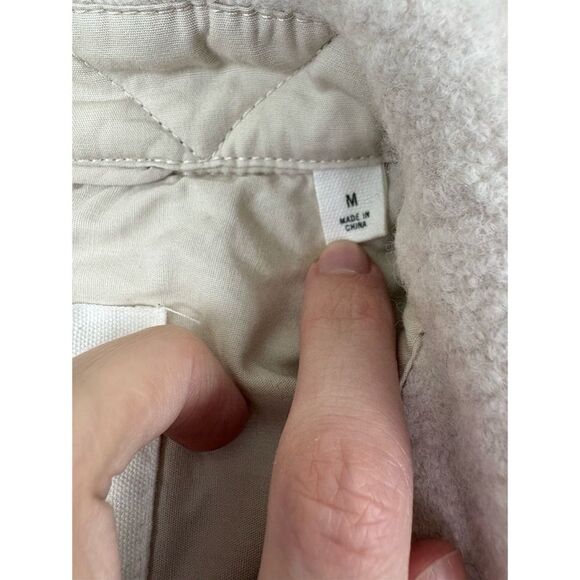 Aritzia The Ganna shirt jacket in Heather bone - Picture 11 of 13